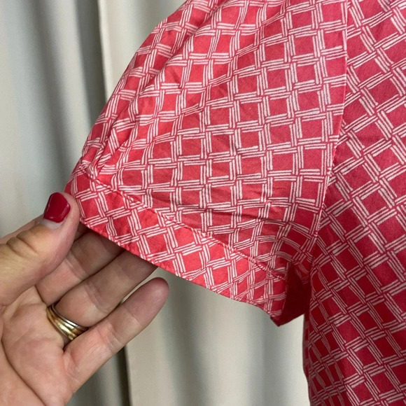 St. John’s Bay ladies short sleeve button up blouse size PL - Picture 4 of 6